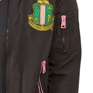 Black Satin Bomber <b>Jacket</b> Women Casual Fashion Outerwear Long Sleeve <b>Zip</b> <b>Up</b> <b>Jacket</b> Stylish Lightweight Daily Wear Apparel - Product Image 3