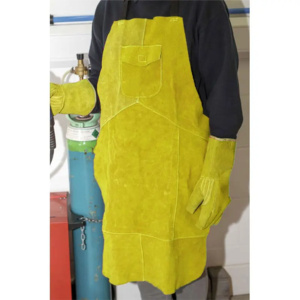 Premium Quality Heavy-Duty Cowhide Leather Welding Apron Industrial Safety Gear High Heat Spark Resistant Features for Workers - Product Image 6