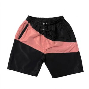 Wholesales Custom Logo Black Men's Nylon <b>Wind</b> <b>Breaker</b> Pink Panel With Pants Sets For Summer Vintage Set Streetwear Zipper Jacket - Product Image 4