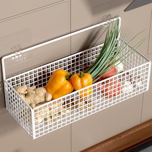 Cesta Multiusos de 15 Pulgadas con Gancho, Solución de Almacenamiento de Alambre de Acero Resistente, Asas Curvas Fáciles de Agarrar, Organización Decorativa - Product Image 3