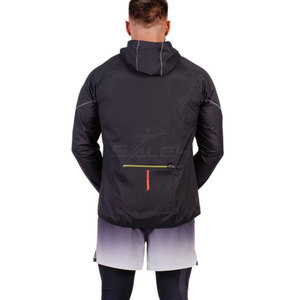High Visibility Reflective Running <b>Jacket</b> With Lightweight Fabric Breathable Design And Quick Dry Finish <b>For</b> Outdoor Exercise - Product Image 2