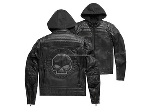 Boomletcorp แจ็กเก็ตมอเตอร์ไซด์ออกแบบได้ตามต้องการคุณภาพสูงหนังแท้ชุดกีฬาพลัสไซส์กันน้ำกันลม - Product Image 5