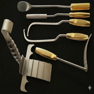 Set de 6 Retractores para Abdominoplastia y Disección Mamaria de Jamso Industries, Instrumentos de Cirugía Plástica de Acero Inoxidable - Product Image 6