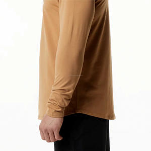 เสื้อยืดแขนยาวคอกลมพิมพ์ลายปักลายตามสั่งราคาถูกทันสมัยสำหรับผู้ชาย รุ่นปี 2026 - Product Image 5