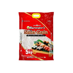 Gourmet Japonica Rice Short <b>Grain</b>, Premium Quality, Ideal for Sushi, Rolls, Rice Bowls and Everyday Meals - Product Image 1