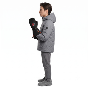Gants de ski extensibles imperméables avec logo OEM personnalisé, mitaines chauffantes en nylon pour la pêche sur glace et les sports d'hiver - Product Image 3