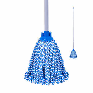 Reusable Mini Cotton Mop Head Refill Self-Wringer Head Extendable Handle 20,000+ Durability Durable Sustainable for Commercial - Product Image 1