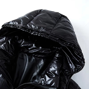 Veste matelassée d'hiver pour homme, pour sports de plein air, avec col montant, capuche, personnalisable, imperméable, respirante, coupe-vent, antibactérienne - Product Image 6