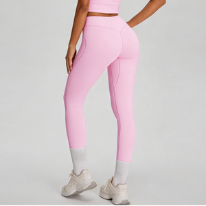 Ribbed Yoga Pants High Waisted Gym <b>Leggings</b> Sport Women Fitness Seamless Female <b>Legging</b> Tummy Control Running Training Tights - Product Image 5