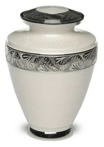 Metal decor ornamental tabletop <b>vase</b> timeless <b>memorial</b> decor handcrafted elegant urn vintage inspired urn decorative remembrance - Product Image 3