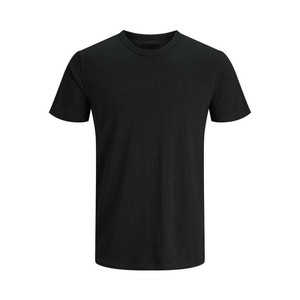 Custom Made High Quality Men's 100% Cotton Short Sleeve O Neck T-Shirts Eco-Friendly Quick Dry Gym & Sports Wear Loose Fit - Product Image 1