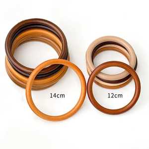 Cloxy - Asa de Repuesto para Bolso de Mano, 12 cm, de Lujo, Ecológica, de Madera, Forma de U, Media Luna, Accesorios para Manualidades - Product Image 5
