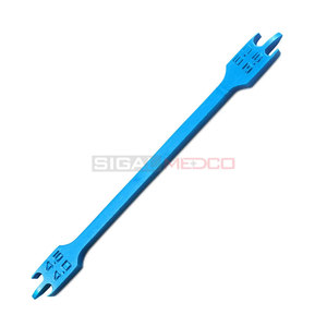 High Quality Manual Dental Orthodontic Bracket Height Gauge Premium Blue Coated German Stainless Steel Measuring Surgical - Product Image 3