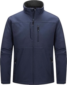 Buy top quality <b>Men's</b> Lightweight Softshell <b>Jacket</b> Warm Fleece Lined Windbreaker Waterproof <b>Soft</b> <b>Shell</b> for sale 2025 - Product Image 1