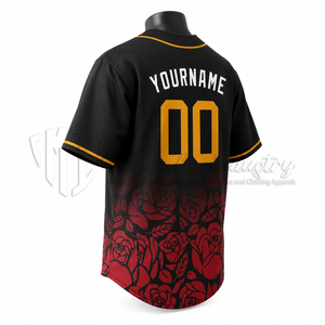 Camiseta de Béisbol Sublimada Personalizada, 100% Poliéster, Secado Rápido, Transpirable, Logotipo Personalizado, Uniforme de Equipo Unisex, OEM, ODM - Product Image 4