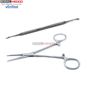 Limpiador de Oídos para Perros y Gatos, Juego de 2 Piezas, Removedor de Pelo, Pinzas Veterinarias, Raspador de Sarro, Aseo Profesional para Mascotas, Acero Inoxidable - Product Image 5