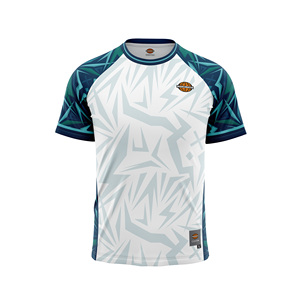 เสื้อกีฬาผู้ชายแบบสั่งทำพิเศษ MADE4MATCH พิมพ์ลายแบบ Sublimation แขนเสื้อแบบ Raglan คอกลม ผ้าระบายอากาศและซับเหงื่อได้ดี - Product Image 3