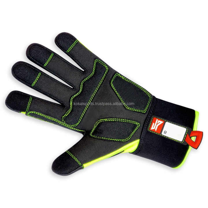 Work Gloves Oil and Gas Safety Gloves Cut Grip Professional Custom Safety High Oil Field Working Mechanic Gloves