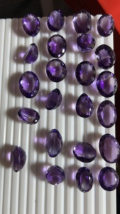 Améthyste naturelle de qualité AAA, formes variées, tailles personnalisables (10-30 mm), pierres précieuses en vrac pour la fabrication de bijoux - Product Image 5