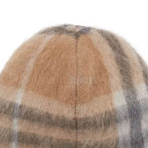 Nouveau bonnet en mohair pour l'hiver, vêtements de tête, bonnet en coton/laine de haute qualité, bonnet tricoté pour homme et femme, style streetwear - Product Image 6