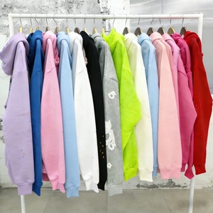 Vente en gros de sweats à capuche surdimensionnés pour hommes, imprimés en relief, motif toile d'araignée, streetwear, sweats à capuche pour hommes - Product Image 6