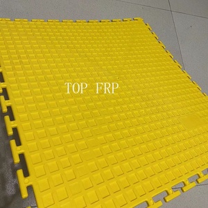Dalles de sol emboîtables en PVC durable pour garage, revêtement de sol vinyle antidérapant amovible pour atelier, entrepôt, solution de conception graphique - Product Image 2