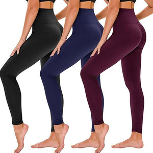 Premium <b>Women</b>’s Tummy Control High-Rise <b>Leggings</b> Soft Comfortable Yoga Pants for Gym Running Workout & Everyday Fitness - Product Image 3