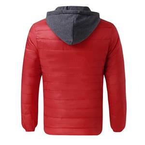 Wholesale Top Trendy Streetwear Quilted <b>Jacket</b> with Hoodies Comfortable Casual Fashion Outerwear Quilted <b>Jackets</b> Rain <b>Jacket</b> - Product Image 1