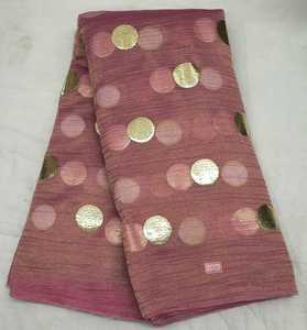 Tissu en mousseline tissée haut de gamme bicolore, séchage rapide, léger, fluide, doux, à double teinte, pour robes, saris, ensembles et lehengas pour femmes - Product Image 5
