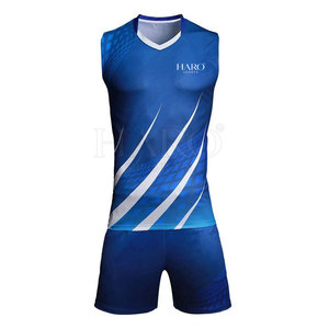Professional Volleyball Uniform Lightweight Breathable Material With Customizable Team Logos And Numbers - Product Image 4
