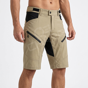 <span class=keywords><strong>Pantaloncini</strong></span> <span class=keywords><strong>MTB</strong></span> Fuoristrada Taglie Forti, Abbigliamento Durevole per Mountain Bike, Vestibilità Regolare, Antibatterici, Asciugatura Rapida, Traspiranti - Product Image 2