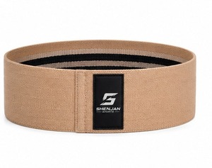 Bande de Résistance Élastique Personnalisable en Tissu Polyester Antidérapante et Durable pour Fitness et Musculation des Fessiers, avec Logo Personnalisé - Product Image 2