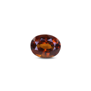 Hessonita Natural Gomed de 6.9 Quilates, Corte Ovalado, Gema Suelta para Joyería Fina - Product Image 1