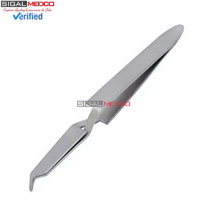 Pinza para Sujetar Brackets Dentales, Pinza para Colocar Brackets de Ortodoncia, Soporte de Adhesión Directa, Instrumento Dental de Precisión de Acero Inoxidable Alemán - Product Image 4