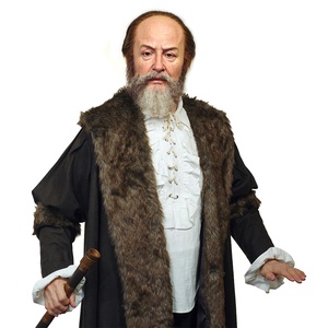 Collezione d'Arte Iperrealistica, Figure di Cera di Galileo a Grandezza Naturale in Silicone e Resina Fatte a Mano su Misura per Arredamento Domestico - Product Image 5