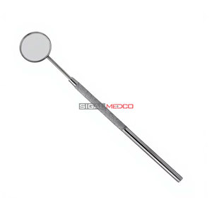 Miroir buccal dentaire # Outil d'inspection dentaire professionnel allemand en acier inoxydable à 5 poignées manuelles, instrument ORL ergonomique - Product Image 1