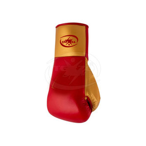 Athletic Leather Boxing <b>Gloves</b> <b>with</b> Non-Slip Comfort <b>Grip</b> Lace-Up Closure Modern Design for Training - Product Image 3