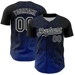 Maillot de baseball personnalisé par sublimation 100 % polyester, séchage rapide, respirant, uniforme d'équipe, entièrement boutonné, col ras du cou unisexe, sangle en T - Product Image 5