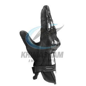 Meilleure vente en ligne, nouvelle conception, gants de moto en cuir pour hommes, respirants, antidérapants, à doigts entiers, coupe-vent pour l'extérieur - Product Image 6