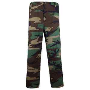 Ensemble uniforme camouflage unisexe de qualité supérieure, veste tactique en ripstop, pantalon, toutes saisons, polyester, coton, vêtements de garde - Product Image 3