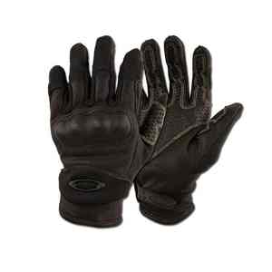 Guantes de rescate de cuero de cabra y vaca para rápel rápido, guantes tácticos para escalada en cuerda - Product Image 5