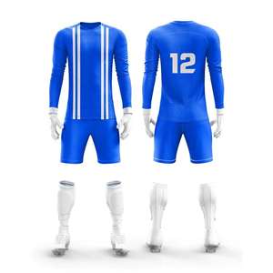 Nuevo Uniforme de Portero de Fútbol Moderno y Elegante para Hombre, Jersey de Portero de Fútbol de Poliéster de Manga Larga con Protección a Precio Económico - Product Image 1