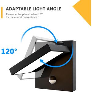 Inovel Lampada da Parete Moderna per Esterni con Sensore di Movimento per Portico e Porta d'Ingresso - Product Image 2