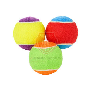 Pelotas de Tenis de Larga Duración, Pelotas de Tenis de Uso Regular para Práctica, Color Amarillo de Alta Visibilidad, Suministro al por Mayor - Product Image 3