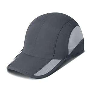 Fitted Baseball <b>Cap</b> Solid Color Mesh Panel Breathable Outdoor Hat for Adults Spring <b>Summer</b> Wear 56-58CM - Product Image 6