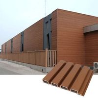 Revêtement mural en composite bois-plastique WPC ignifuge, imperméable et anti-UV pour la décoration intérieure et extérieure des maisons