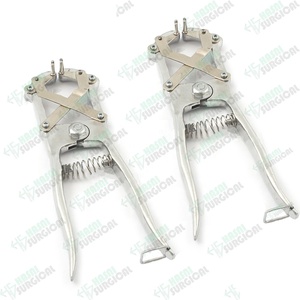 High Quality Aluminum Rubber Ring Applicator <b>Castration</b> by Hasni Surgical Customized Logo by Made in Pakistan - Product Image 2