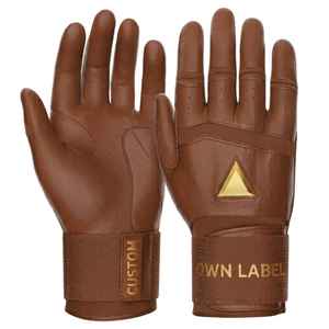 QASWA SPORTS Premium Parrot-Green Baseball Softball Batting Gloves Enhanced <b>Grip</b> <b>Control</b> Cabretta Leather Hook Loop Closure - Product Image 4