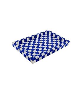 Bandeja de Servicio Cuadrada de Alta Calidad, Pulida, Desechable, con Incrustaciones, Moderna y Elegante, con Diseño de Frutas, para Bodas - Product Image 6