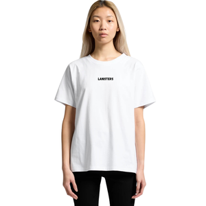 เสื้อยืดคอกลมแขนสั้นทรงหลวมพิมพ์ลายเล็กบริเวณอก ด้านหลังเรียบง่าย สไตล์ลำลอง ขายส่ง รับผลิตตามแบบ OEM ผ้าคอตตอนเจอร์ซีย์ - Product Image 2
